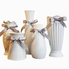 Керамика ваза с бабочкой для домашнего декора вазы для цветов ручной работы искусственный цветок ваза Современный простые украшения дома R705