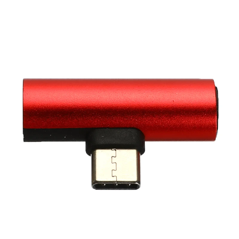 2 в 1 TypeC USBC аудио зарядка двойной адаптер разветвитель AUX зарядное устройство наушники AUX преобразователь кабельного разъема адаптер для huawei P20
