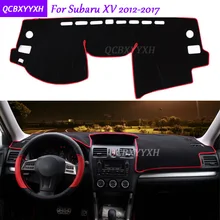 Для Subaru XV 2012- коврик на приборную панель защитный интерьер Photophobism коврик тент подушка для автомобиля Стайлинг авто аксессуары