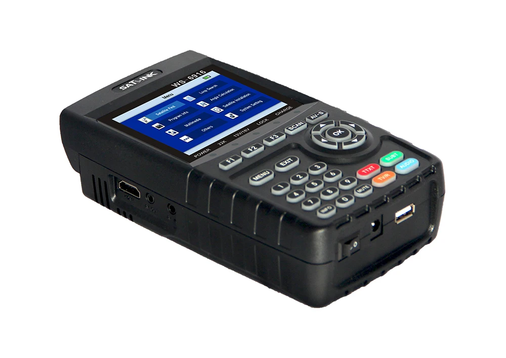 Satlink WS-6916 спутниковый искатель HD DVB-S2 высокой четкости Satfinder 6916 3,5 дюймов MPEG-2/MPEG-4 DVB S2 WS6916 спутниковый искатель