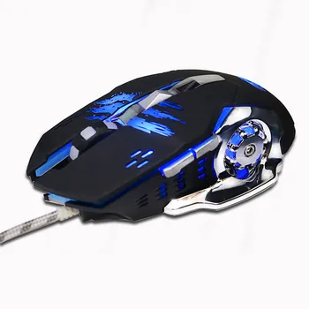 

Professional Wired Gaming Mouse 6 Button 3200 DPI LED Optical USB Gamer Mice Cable Mouse For PC Computer Laptop notebook