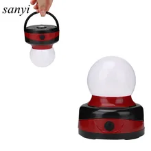 Портативный светодиодный фонарь для кемпинга, походный светильник s, светильник-вспышка s, наружный подвесной светильник для палатки, рабочий светильник с магнитным крючком AA