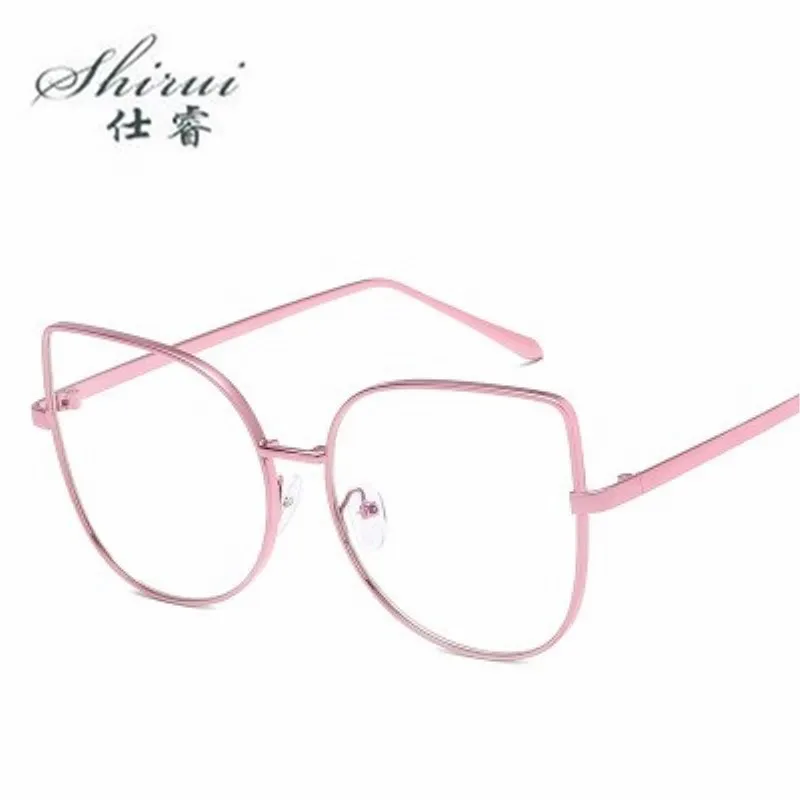 

Oversized Glasses Frames Transparent Women's Frame Degree Eyeglasses Cat Eye Glasses Frame Clear Lens Glasses