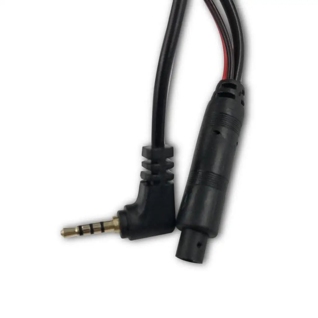 Universal Car Rear View Reverse Camera Recorder 5Pin to 2.5mm Cable with Amplifier Resist Corrosion Provide Durability