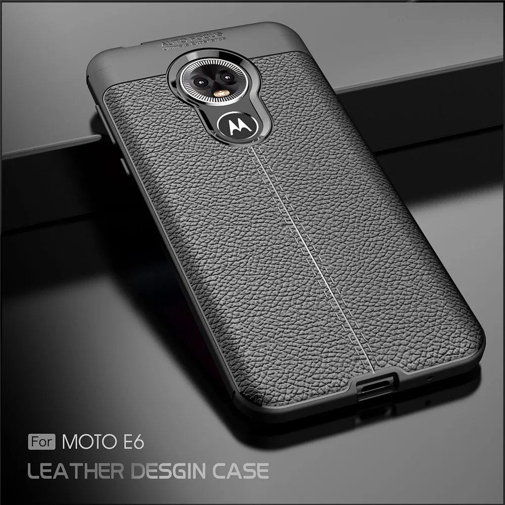 Lenuo чехол из термопластичного полиуретана для Motorola Moto E6 мягкий мобильного