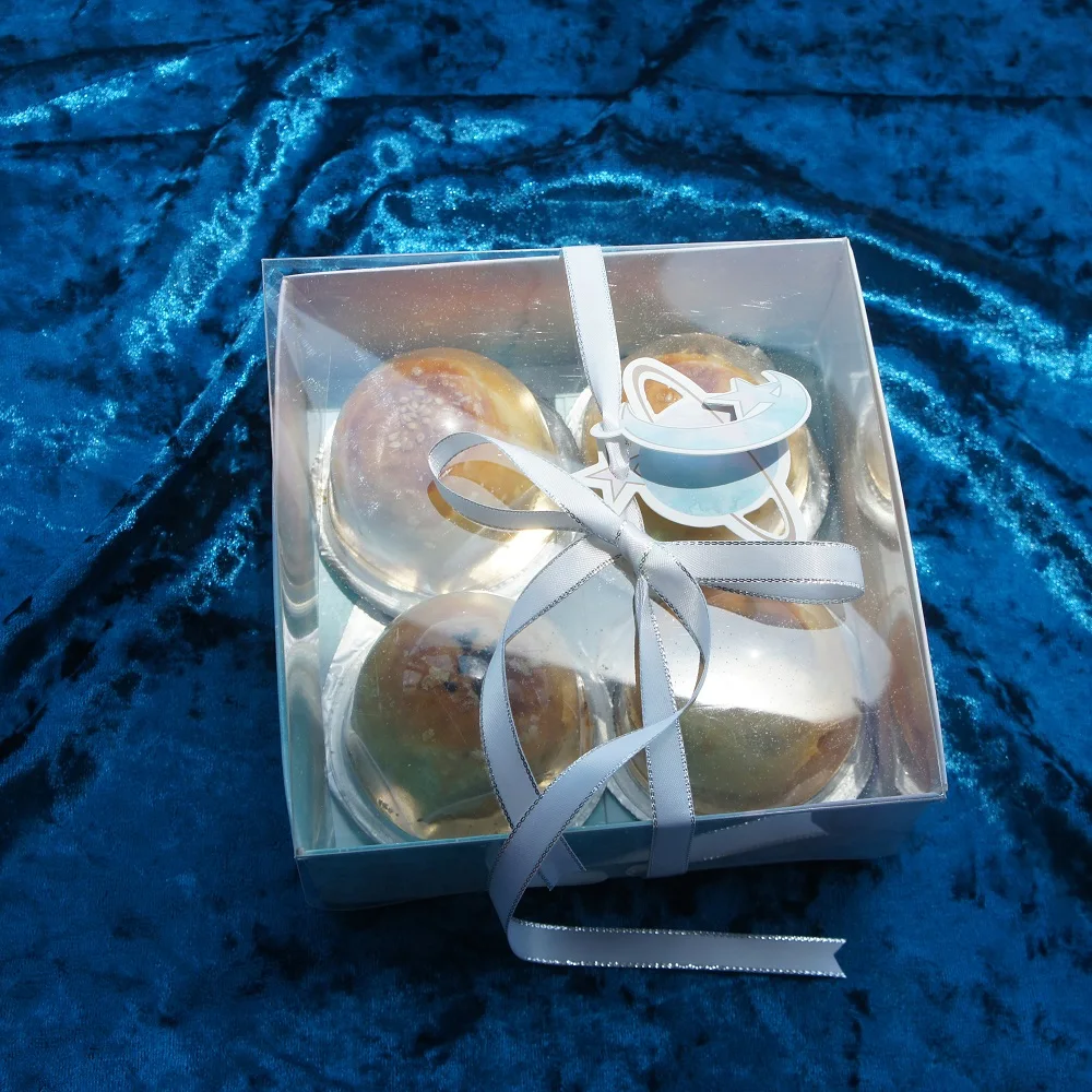 

15*15*6cm 5pcs Plastic transparency light color cloud design Gift Paper Box Macaron Chocolate Snacks Sweet Candy use pack Boxes