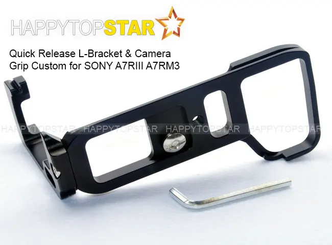 Fittest Metal Quick Release L-Bracket Camera Grip for Sony a7RIII a7 R III A7RM3 Arca Swiss RRS kirk Markins BENRO
