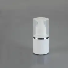 60 мл Белый пластиковый флакон Серебряная линия для лосьон, эмульсия сывороточная эссенция косметика для ухода за кожей упаковка