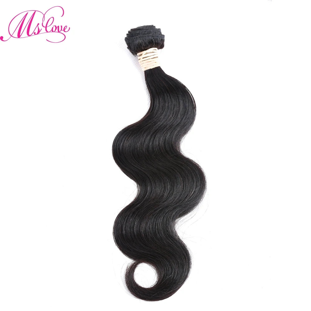 30 г волнистые человеческие волосы пучки натуральный цветной картридж для