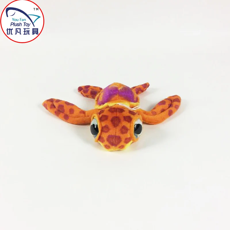 Funny toy doll stuffed toy turtle plush sea animal red big eyes turtle