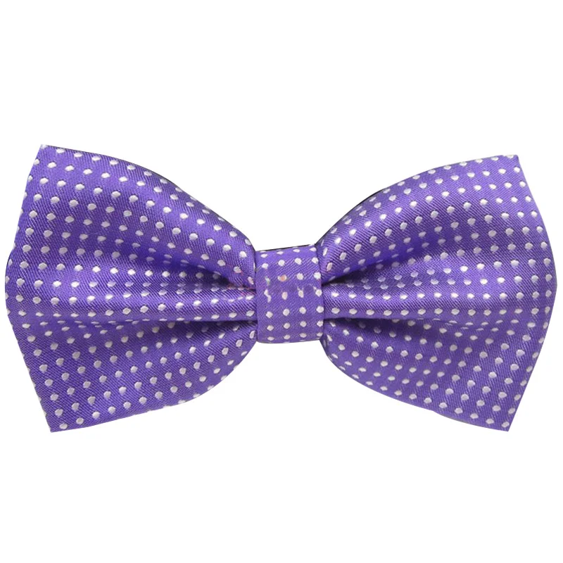 a18 purple Adult Галстук-бабочка для мужчин, Официальный галстук для мужчин, деловой Свадебный галстук-бабочка для маленьких мальчиков, мужская рубашка в горошек, подарок, PSJ0175 - Цвет: a18 purple Adult