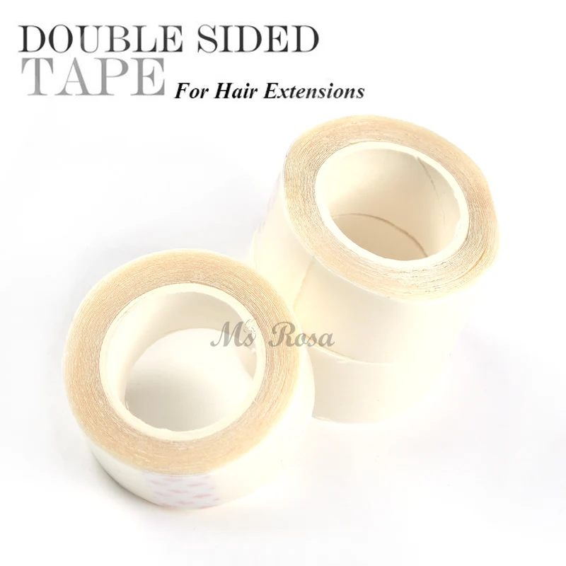 1CM*3M 12pcs Cheap CPAM SUPER HAIR TAPE Adhesive Double Side Tape for remy human hair, tools for hair extension