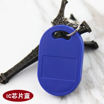 

13.56MHz IC M1 S50 Keyfobs Tags Access Control RFID Key Finder Card Token Attendance Management Keychain ABS Waterproof