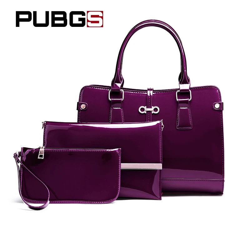 

Women's Messenger Bags Shoulder Bags Ladies Casual Hangdbag PU Leather Three-Piece Fashion Simple Large Capacity 2018 PUBGS New