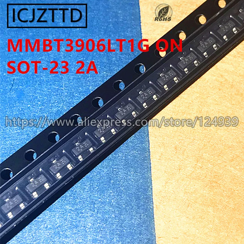 100 шт. новый оригинальный BC850C SOT 23 2G BC860C 4Gt 45 в 100mA BC850 BC860 MMBT3904LT1G MMBT3906LT1G 1AM 2A BC850CW BC860CW
