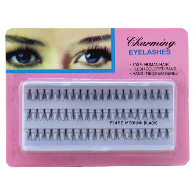 Best Price 60 Individual/pack Black False Eyelashes Cluster Eye Lashes Makeup Extension Tools Hot for Women 8/10/12mm Best Price 60 Individual/pack Black False Eyelashes Cluster Eye Lashes Makeup Extension Tools Hot for Women 8/10/12mm