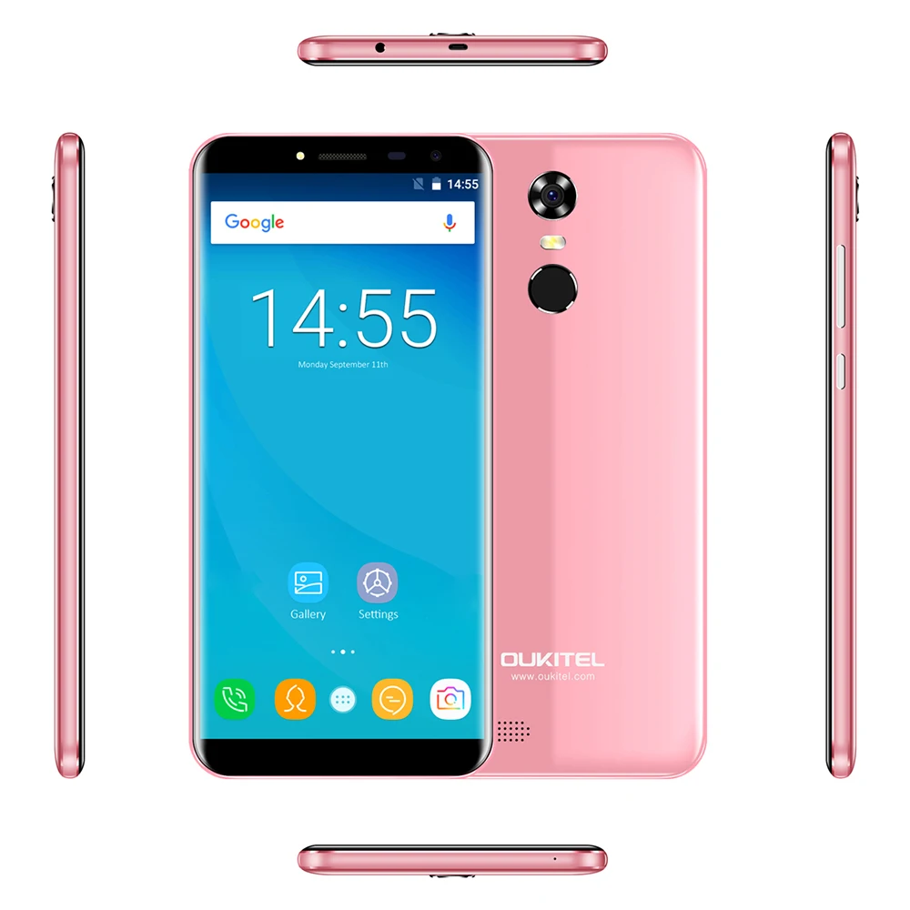 OUKITEL C8 4G Смартфон Android 7 0 5 дюйма MTK6737 4 ядра 1 3 GHz 2 GB Оперативная память 16 Гб