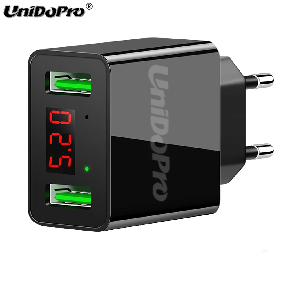 2-Порты и разъёмы usb-зарядное устройство по стандартам ЕС Подключите светодиодный Дисплей 2.2A быстро переменного тока Зарядное устройство для samsung Galaxy S10 S10e S10+ S9 S9+ S8 S8+ Примечание 10 9 8 Tab S6 S5e S4 S3