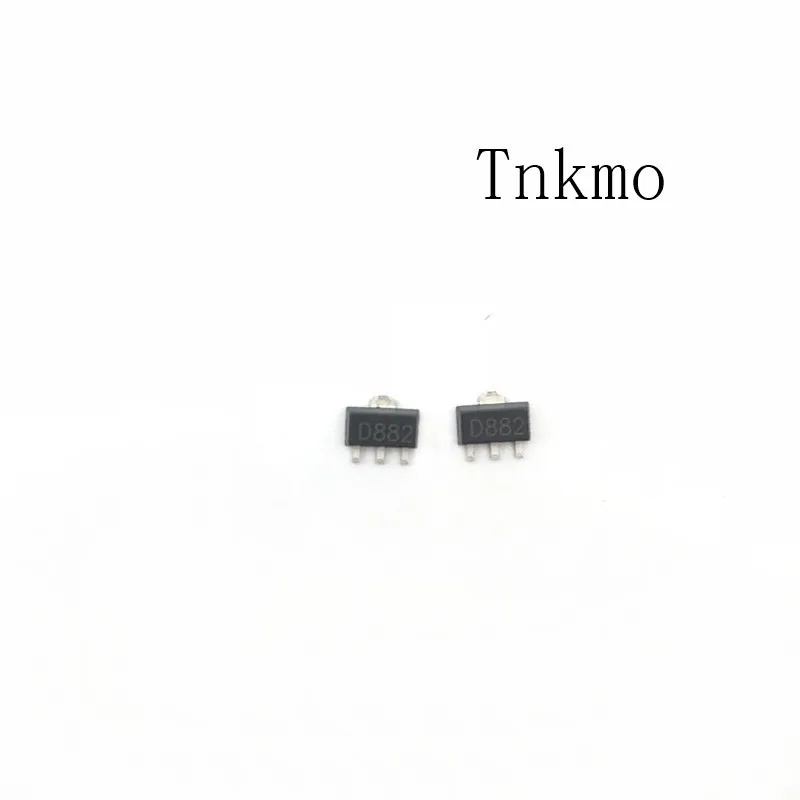 20 шт СОТ-89 (10 шт 2SD882 D882 1.5A/30 V + 10 шт. 2SB772 B772)