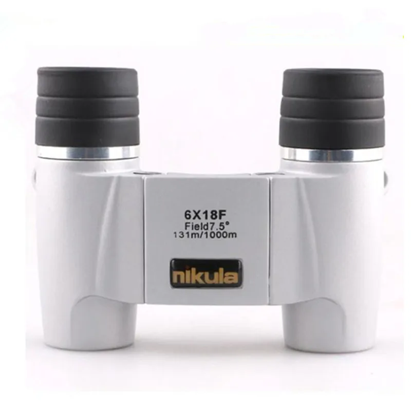 

Telescope Mini HD BAK4 6X18 Binocular Professional Binocular For Hunting Telescope Zoom Night Vision Eyepiece Eyepiece Hiking