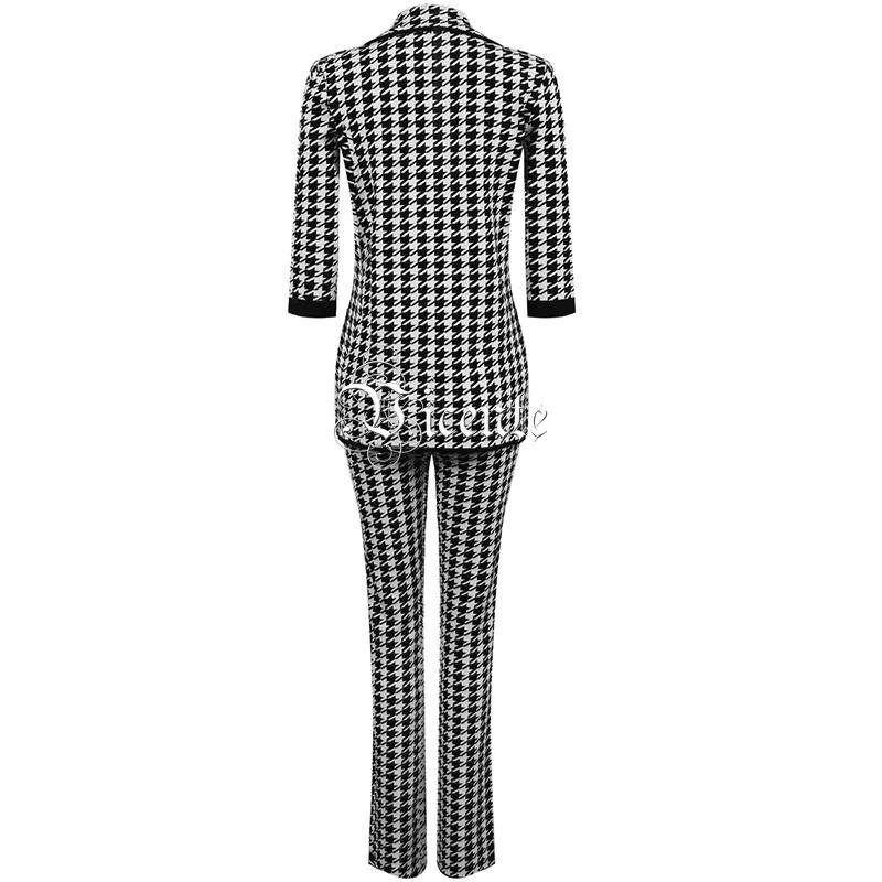Celebrity Trois 2019 Quarts Multi Nouveau Haut Bandeau La Party Vicente Manches Mode Jacquard Deux Mis Pièces Poule À Pantalon Costume 6PwSvdq