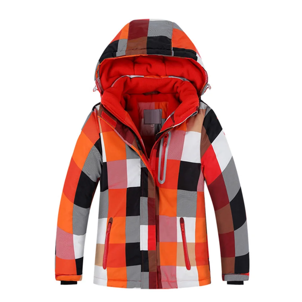Куртка для катания на лыжах для родителей и детей; зимняя куртка для мужчин, женщин, мальчиков и девочек; ветрозащитная теплая куртка для катания на лыжах; Детские костюмы для сноуборда; W301 - Цвет: WS9003