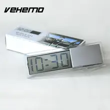 Digital LCD Display Car Electronic Clock With Sucker Cool Car Digital Clock 2017 New Mini Car Styling Auto Interior Accessories