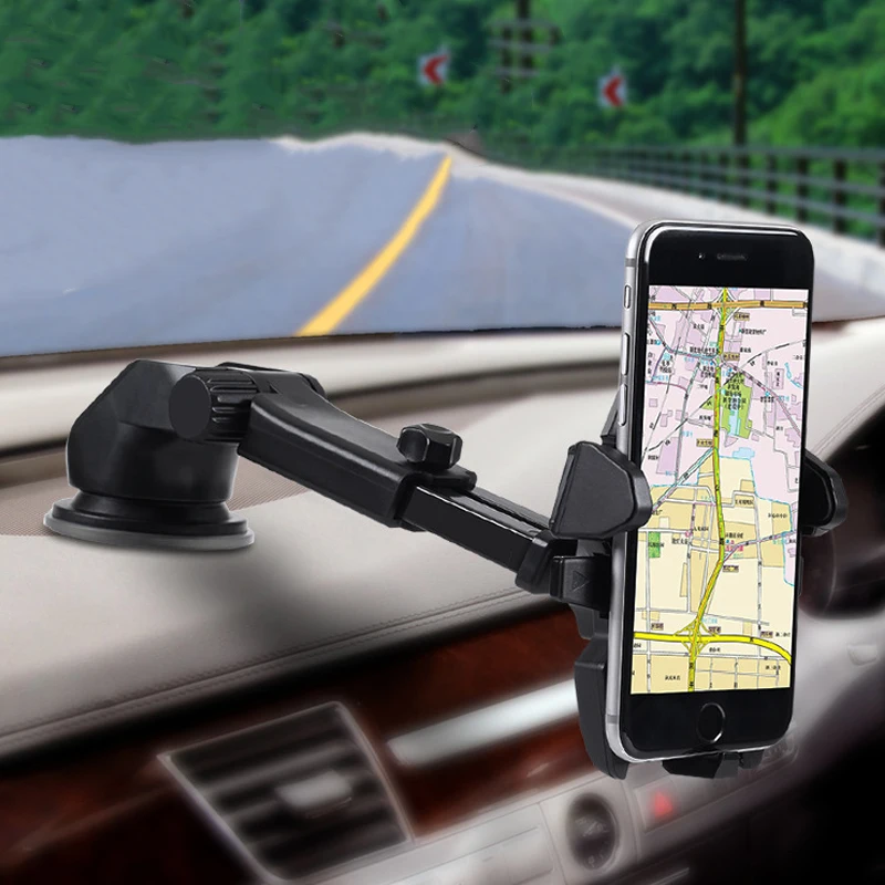 Universal Mobile Car Phone Holder 360 Degree Adjustable Window