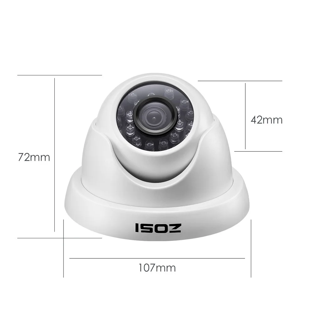 ZOSI 1080p 16CH система видеонаблюдения с 16 шт 2.0MP ночного видения наружная/Внутренняя домашняя камера безопасности 16CH CCTV DVR комплект