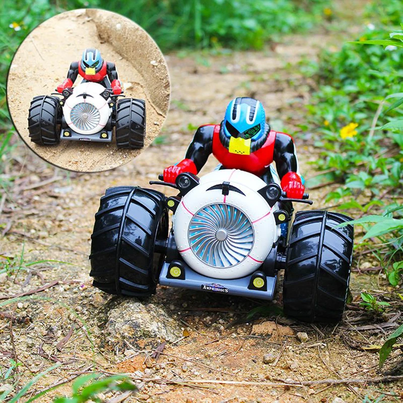 RC Car Dirt Bike Rock Crawler 2.4G Amphibious Radio Control Motorcycle Stunt Racing Vehicle Model Light Electric Hobby Toys RC Car Dirt Bike Rock Crawler 2.4G Amphibious Radio Control Motorcycle Stunt Racing Vehicle Model Light Electric Hobby Toys