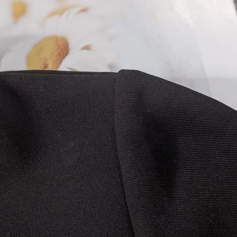 Новое черное платье для девочек с кукольным воротником, консервативный стиль, повседневное Свободное платье, милый галстук, женское платье с коротким рукавом, длиной до колена, ТРАПЕЦИЕВИДНОЕ ПЛАТЬЕ