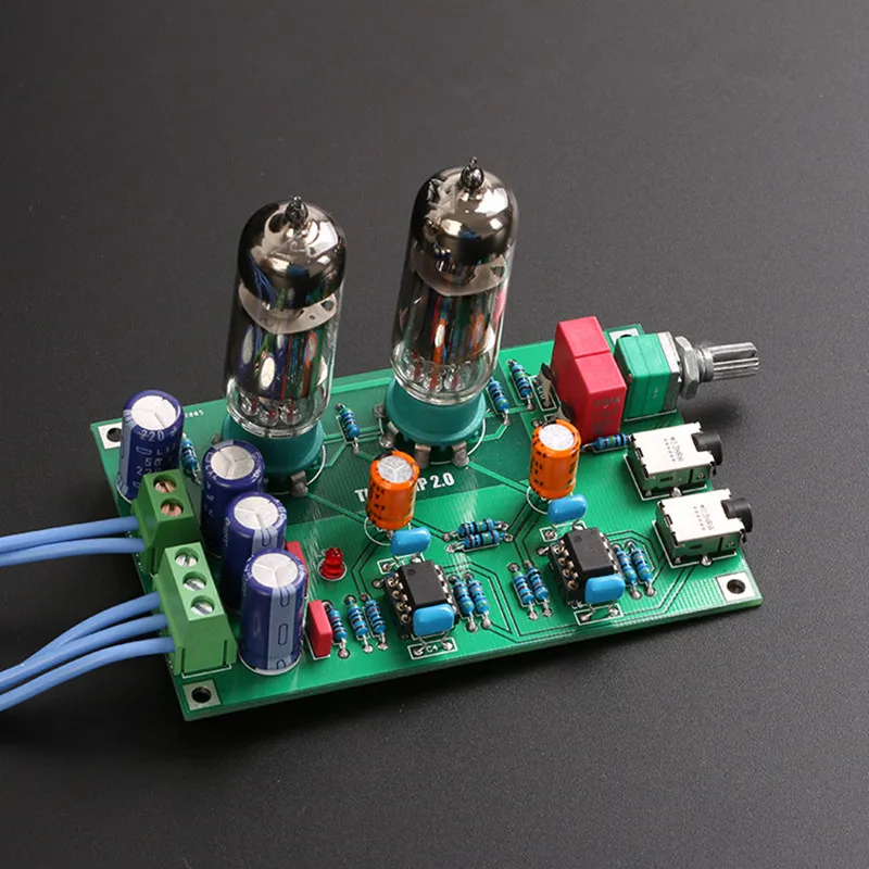 Class A 6J5 Vacuum Tube Preamp Preamplifier HIFI Headphone Amplifier