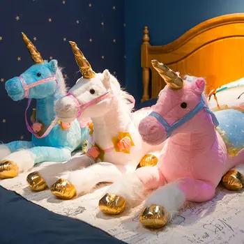 85cm Giant Unicorn Stuffed Toy