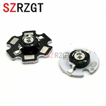 10 шт. 3 Вт инфракрасный ИК высокой мощности Светодиодный светильник бисера Чип 3 Вт 850nm/940nm/730nm с pcb для CCTV светильник