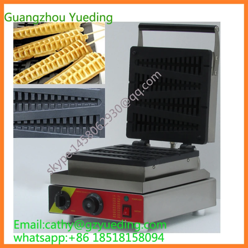 

Electric commercial Lolly waffle maker machine,Snack food machine