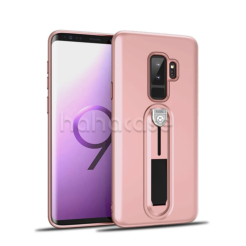 1000 шт Скрытая Kickstand Coque ТПУ Гибридный Броня чехол для samsung S9 S8 плюс S7 края Примечание 8 A8 плюс A7 A5 J7 5 3 противоударный чехол