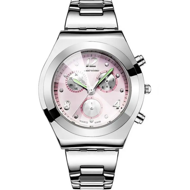 

Fashion Rhinestone Waterproof Watches Ladies Women Girl High Quality Stainless Steel Quartz Wrist Watch