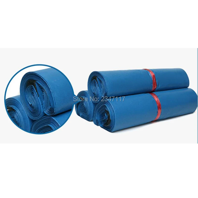 Self Sealing Plastic Poly Envelope/mailing bag/Courier Mailer Express Bag 100PCS Blue Color