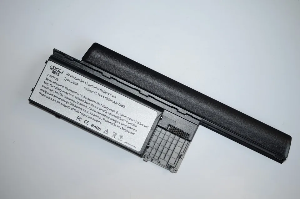 JIGU 9 Cells OEM Replacement Laptop Battery For Dell Latitude D620 312-0383 312-0386 451-10297 451-10298 JD634 PC764 TC030 TD175