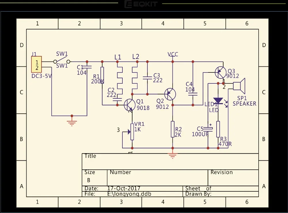 DC 3 V-5 V детектор металла комплект 60 мм детектив Бесконтактный Сенсор модуль с 18650 USB Мощность банка коробки металлический искатель Электронный "сделай сам"