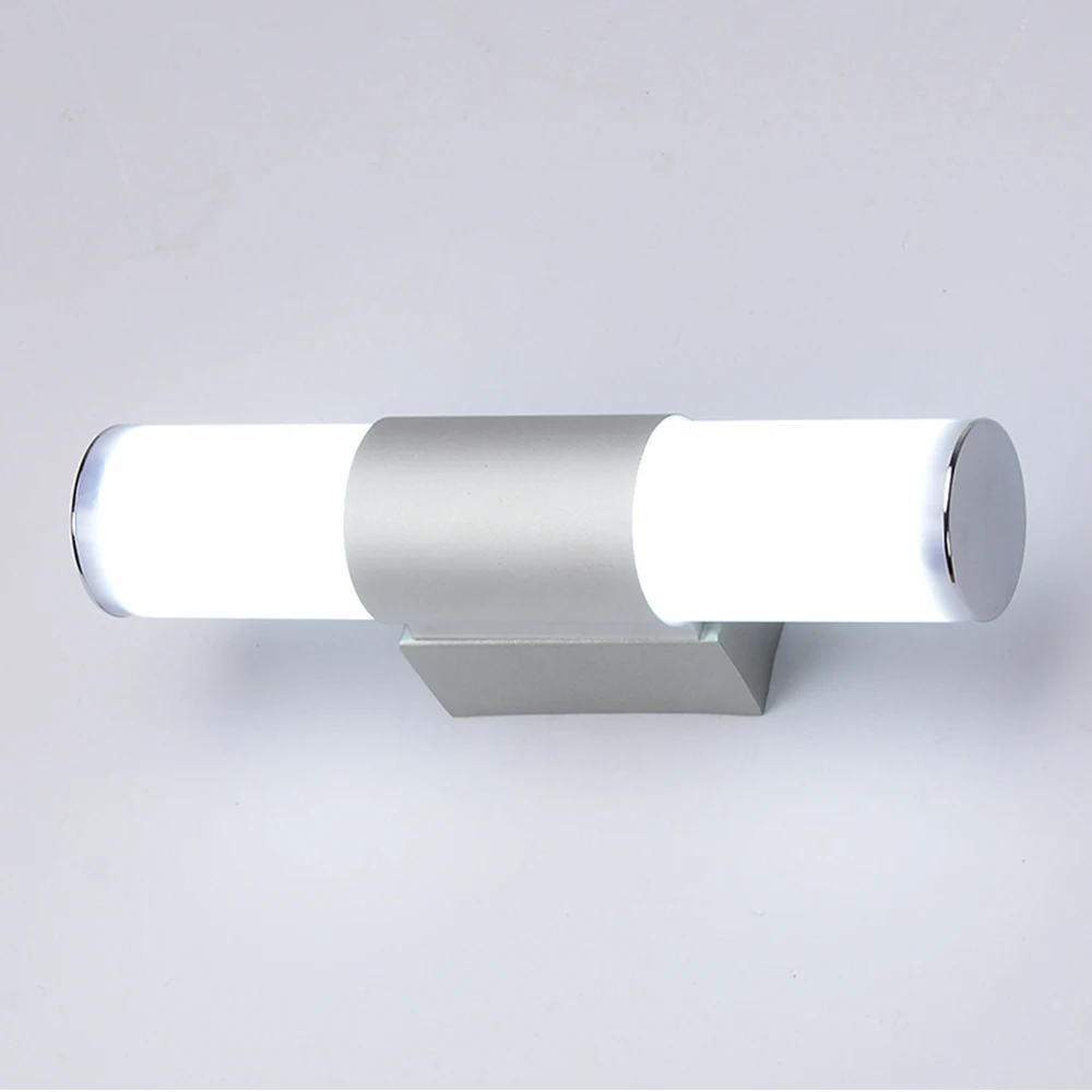 Настенные лампы для ванной комнаты светодиодный зеркальный свет водонепроницаемый 12 Вт 16 Вт 22 Вт AC85-265V светодиодный трубчатый современный настенный светильник освещение для ванной комнаты