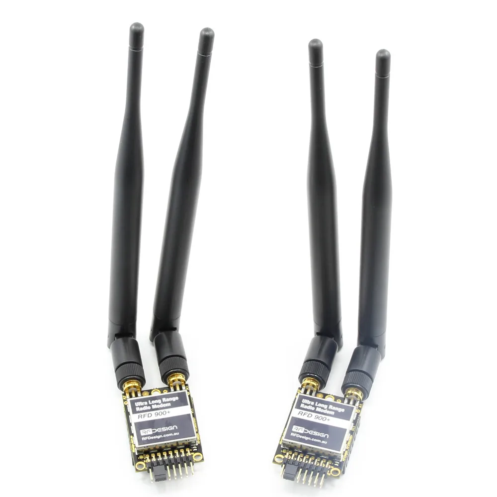 Over 40km RFD 900 Plus 900MHz Ultra Long Range Radio Data Modem with Antenna for APM PIX Flight Controller