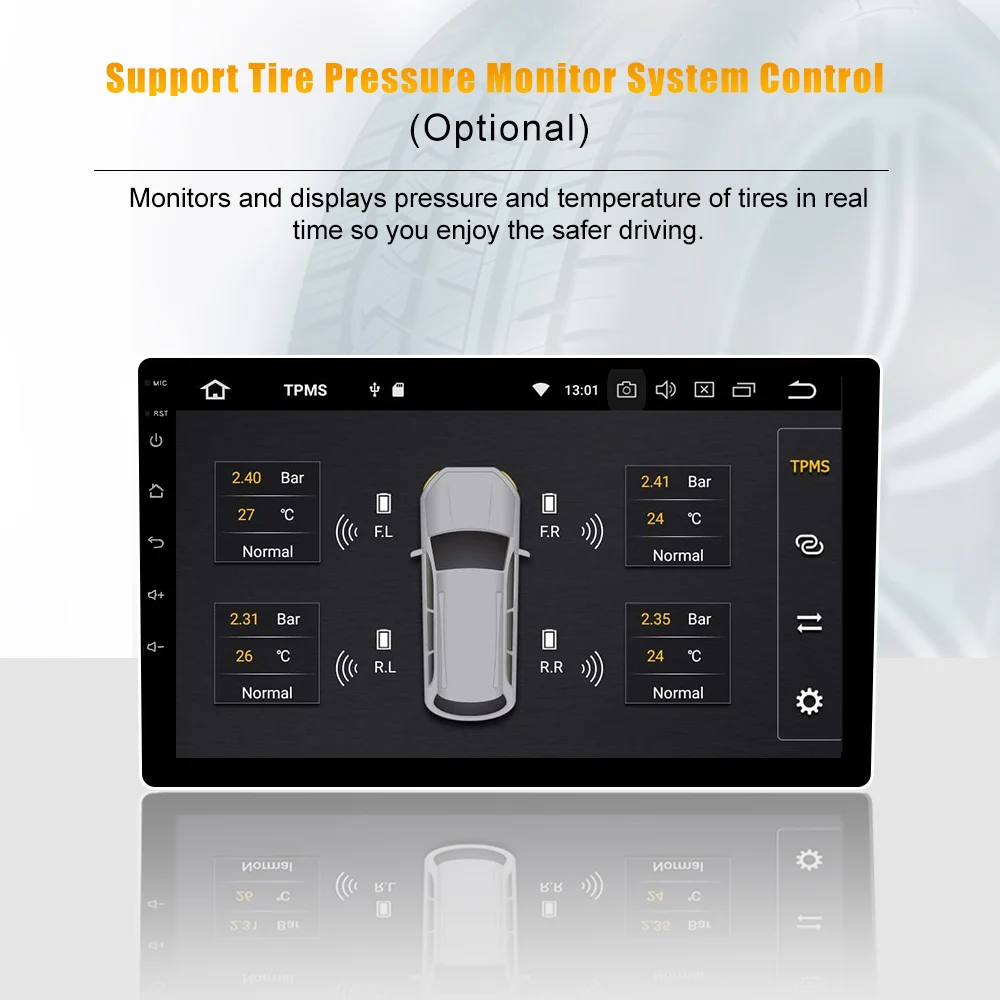 Excellent Android 9.0 Car 1 din Car Audio for Seat Leon  Transporter Auto Radio MP3 WIFI GPS Bluetooth 8" IPS Multi Touch Screen 3