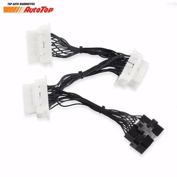 

High Quality OBD2 Extension Cable 1-3 Interface 16 Pin OBD OBDII Y Connector Adapter 16Pin Male To Female OBD 2 Diagnostic Cable
