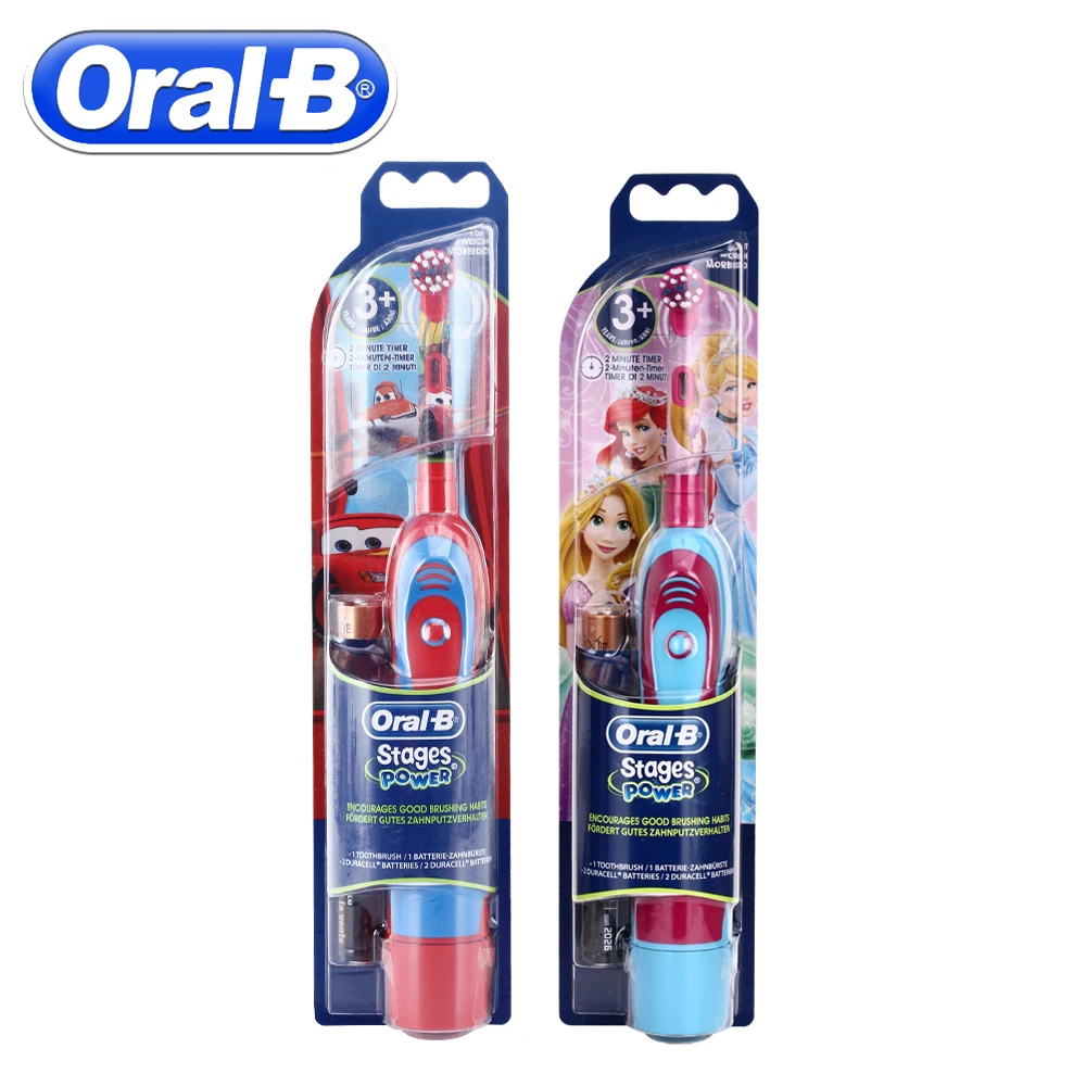 

Oral B Electric Toothbrush For Children Oral Care Electronic Brush Kids Stages Battery Power Brush Teeth Electric Brush