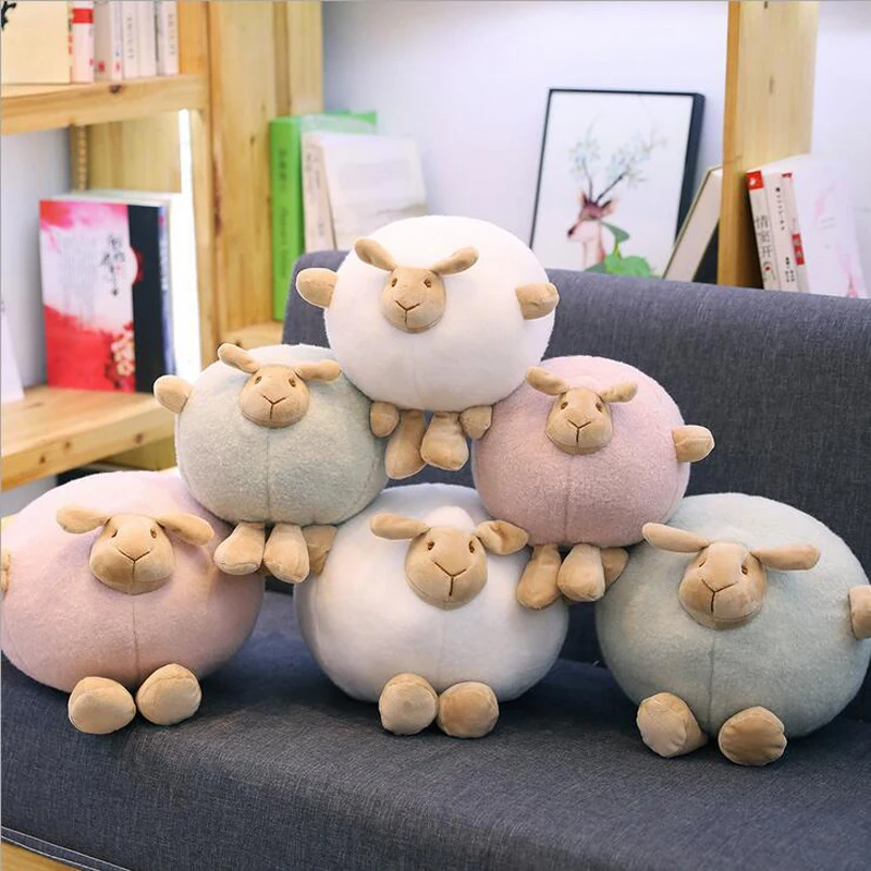

Creative Cute Fat Sheep Doll Plush Toys Stuffed Animal Small Sheep Doll Toy Plush Pillow Baby Toys Children Gifts