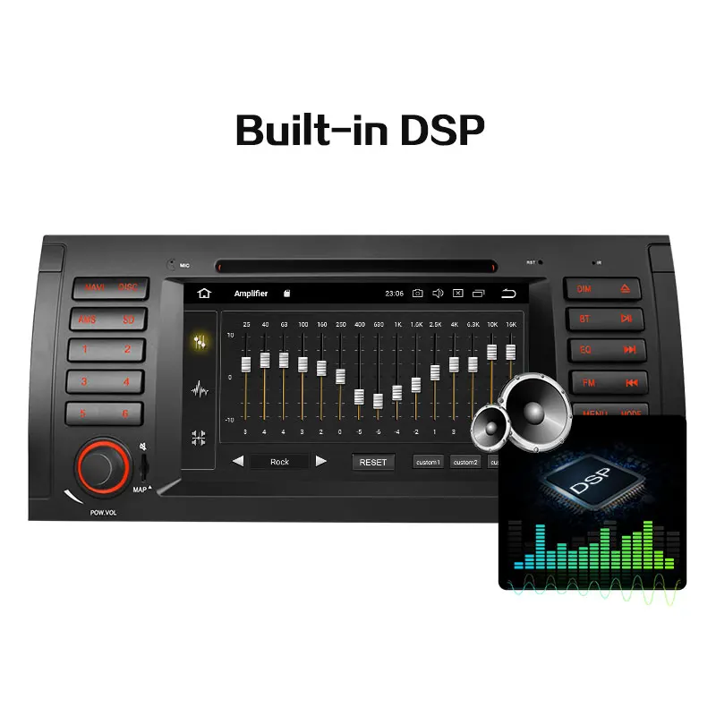 Cheap Octa-Core Android 9.0 FOR BMW 5 Series E53 X5 E39 M5 520I 525I 528I 530I 535I Car Radio DVD GPS Navi System Carplay 1
