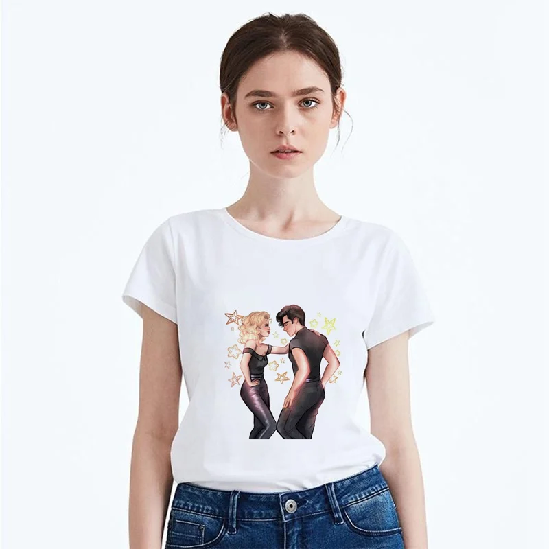 

Hot Tv Riverdale Women Cool Design Pattern Round Collar Short Sleeve T-Shirt Modal Printed Soft Short Sleeves A193111