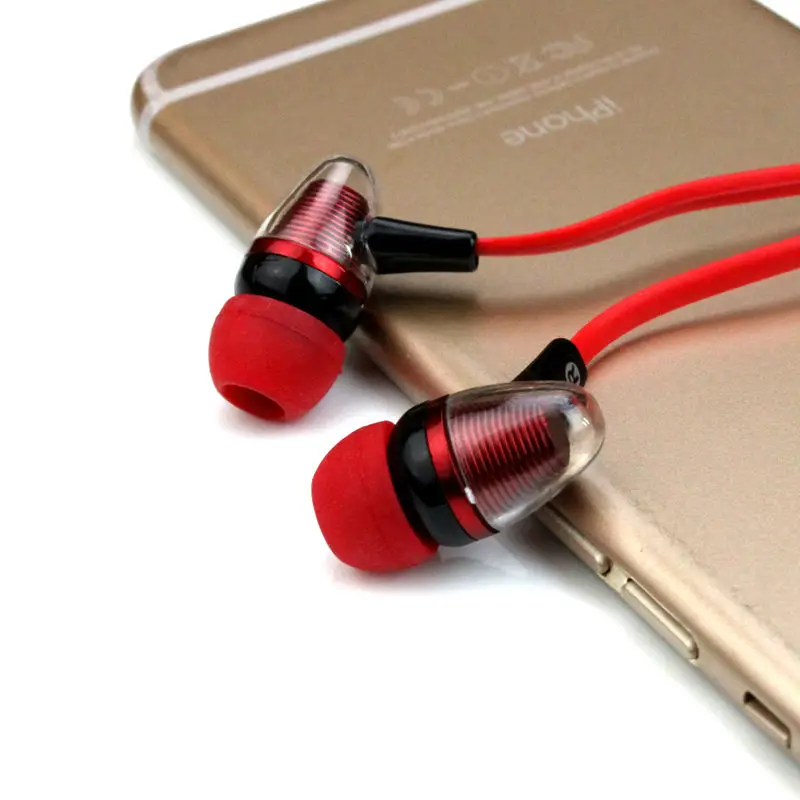 transparent earphone sport 3 5mm noise cancelling transparent earphone sport 3 5mm noise cancelling