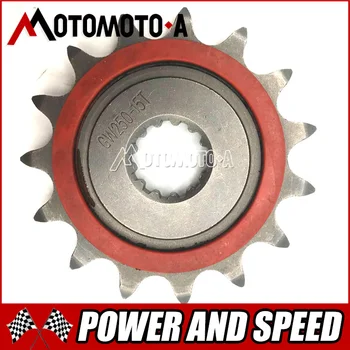 

Free Shipping Motorcycle Improved Sprocket Chain Wheel Front Fly Wheel 15T For Suzuki GW250 GSX250R DL250 1pc